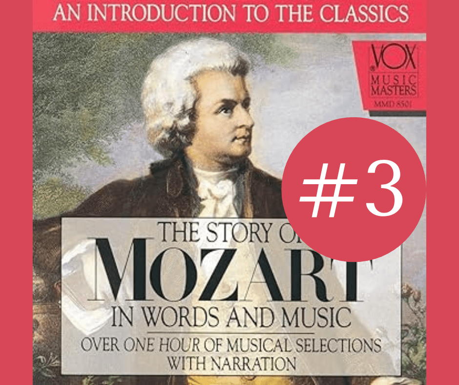 Photo of The Story of Mozart in Words and Music, music appreciation CD